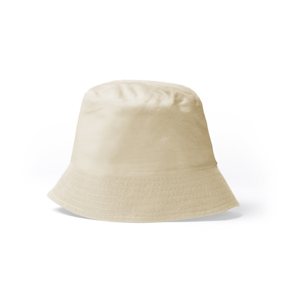 Gorro estilo bob 100% algodón BOBIN de algodón (BEIGE)
