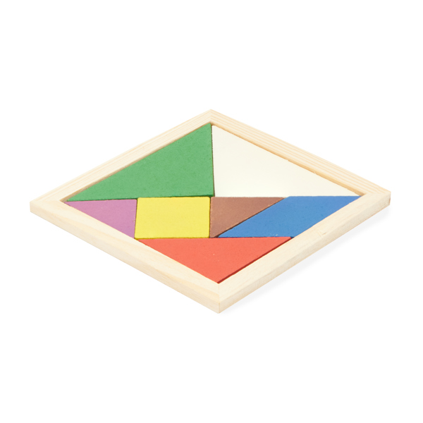 Puzzle Tangram LEIS de madera