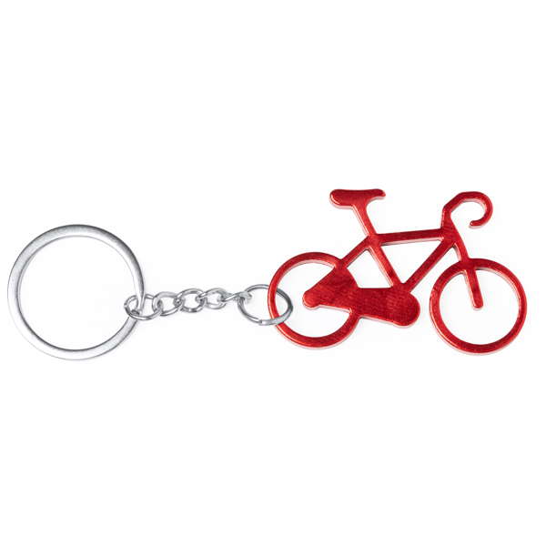 Llavero en forma de bicicleta GIRO de aluminio