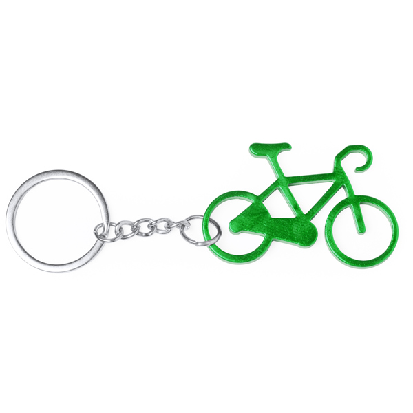 Llavero en forma de bicicleta GIRO de aluminio
