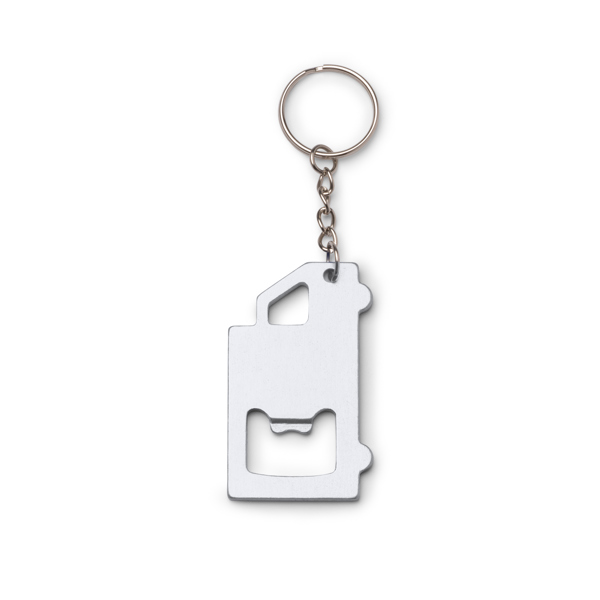 Llavero abridor TOLVAK de aluminio