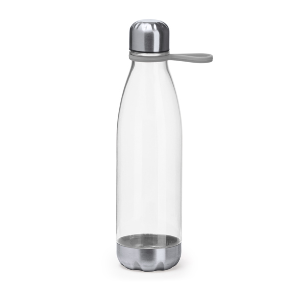 Original bidón de 700 ml en acabado AS transparente EDDO de acero inoxidable y acero (TRANSPARENTE)