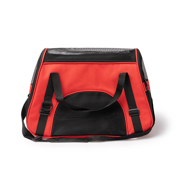 Mochila para mascotas BANDIT de poliéster reciclado (ROJO)