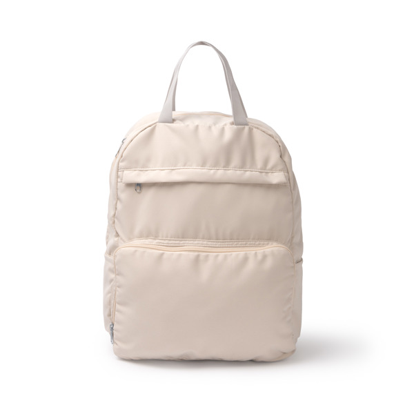 Mochila LATIS de algodón y poliéster (BEIGE)