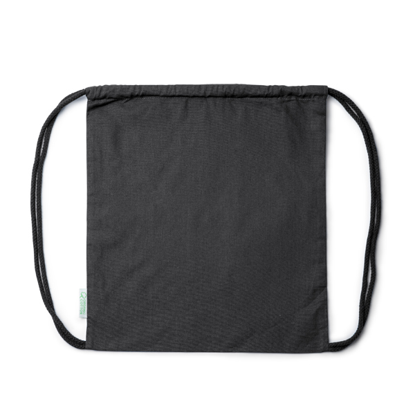Mochila de cordones realizada BREST de algodón orgánico y algodón 140 g/m²