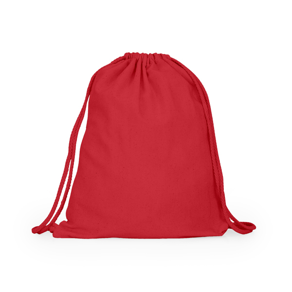 Mochila ADARE de algodón 105 g/m² con cordones a juego