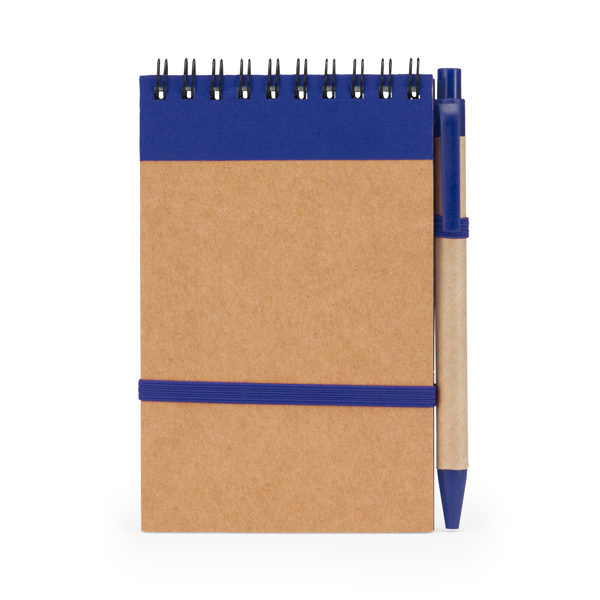 Libreta LIEN de cartón tinta azul