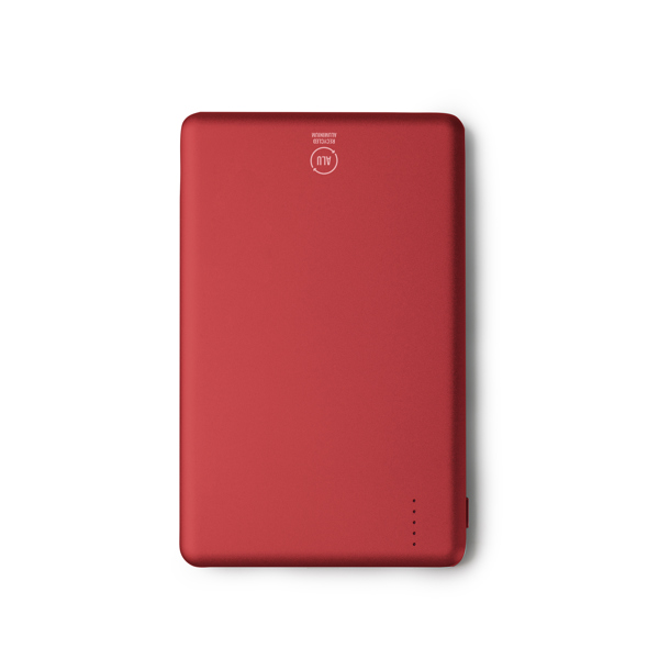 Batería externa magnética de 5000 mAh TERIUM de aluminio