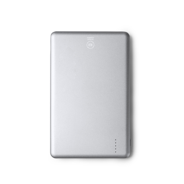 Batería externa magnética de 5000 mAh TERIUM de aluminio