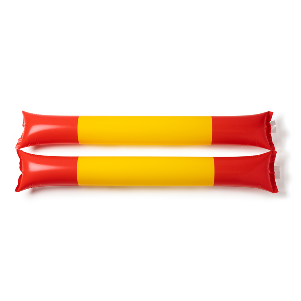 Set de aplaudidores inflables realizados en LDPE SUPORT (ESPAÑA)
