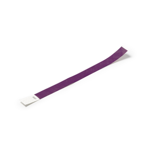 Pulsera para eventos de fibra sintética Tyvek DRILO