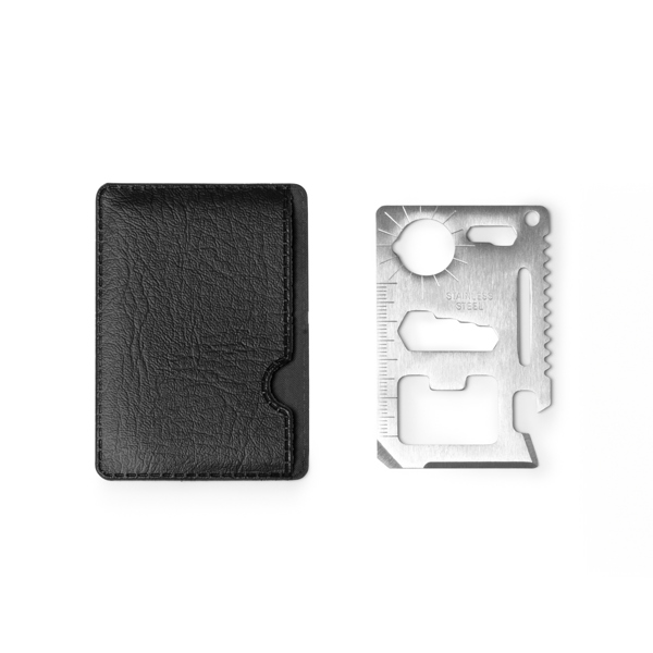 Multiherramienta DOZE de PU leather y acero inoxidable
