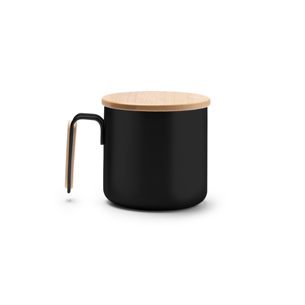 Taza RIMOR de acero inoxidable y acero