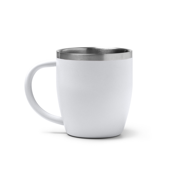 Taza térmica BANY de acero inoxidable y acero doble pared