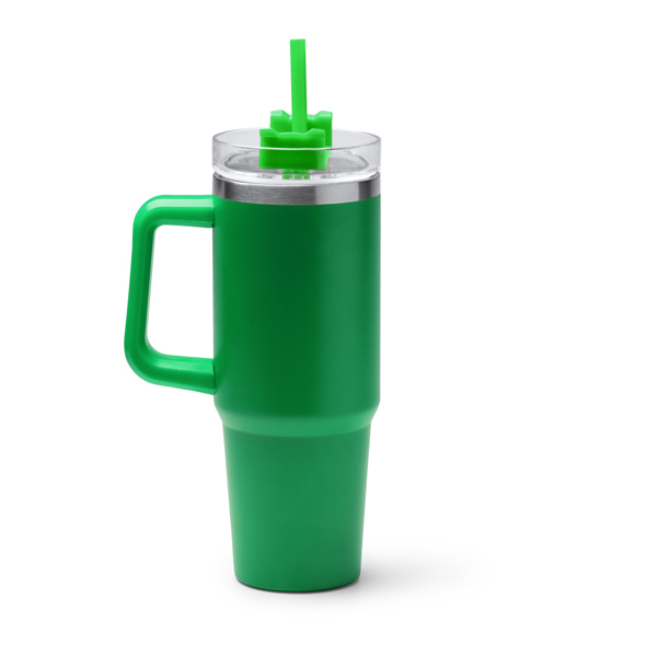 Taza térmica de doble capa en acero inoxidable 304 reciclado KRANSTON de acero inoxidable y acero