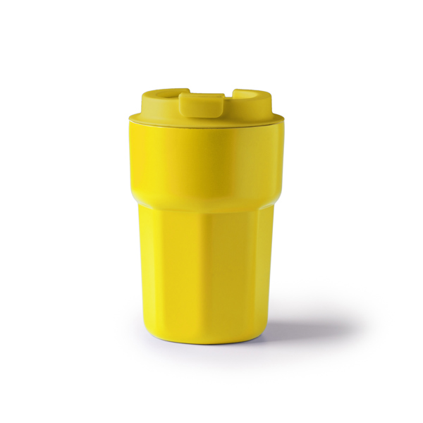 El vaso térmico OSTER de acero inoxidable y acero doble pared