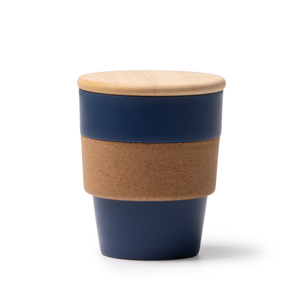 Vaso LOVREN de bambú y silicona
