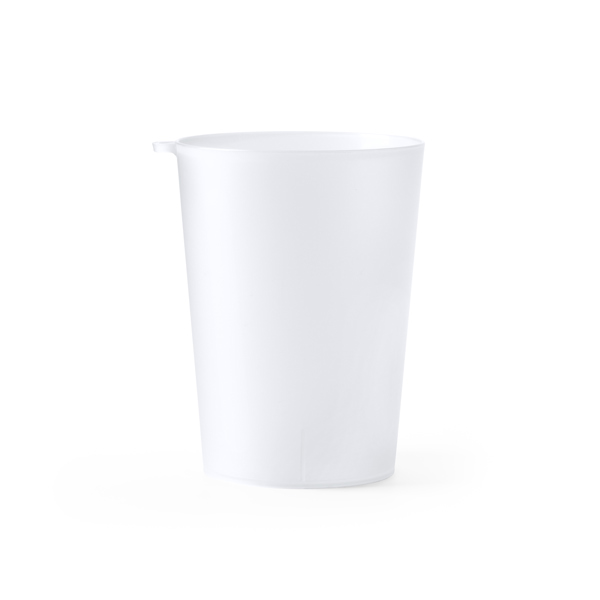 Vaso reutilizable de PP flexible KORVAX