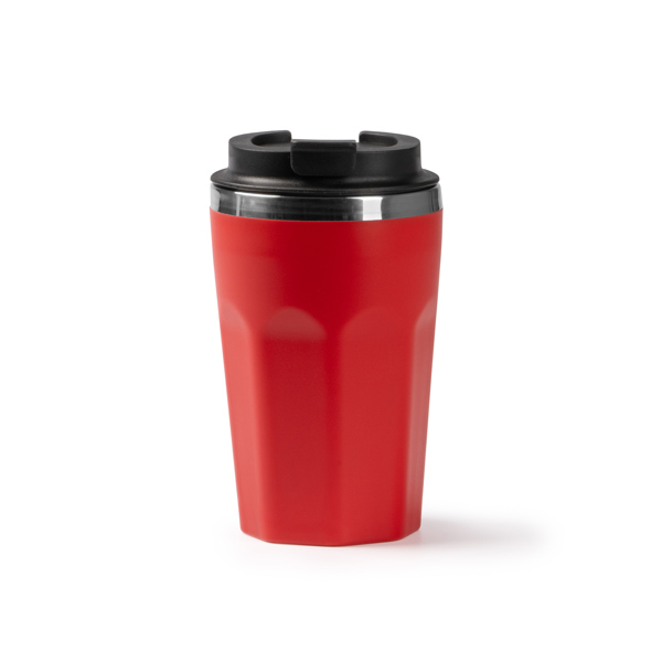 Vaso de doble pared SALMER de acero inoxidable y acero