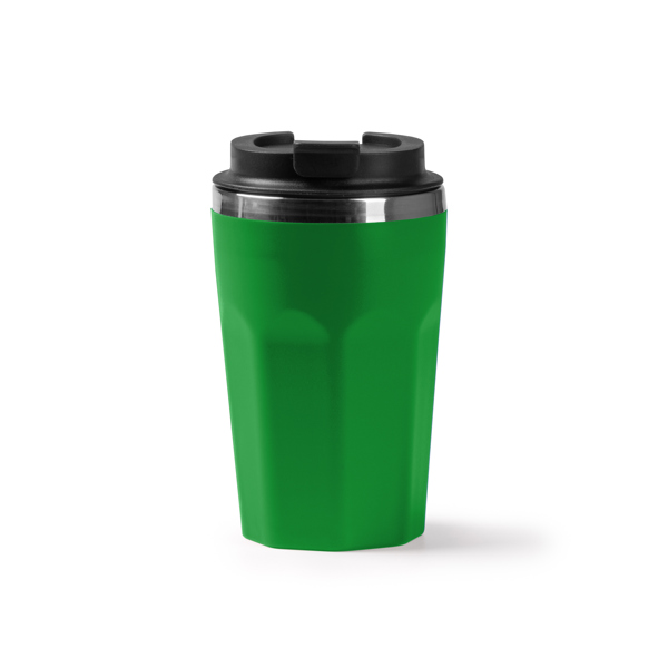 Vaso de doble pared SALMER de acero inoxidable y acero