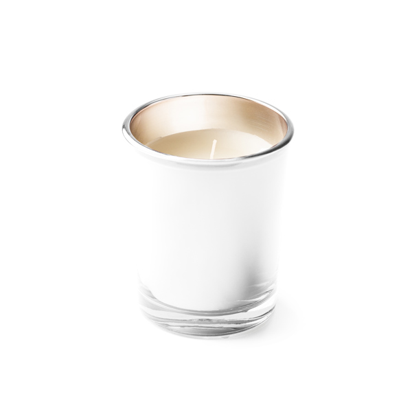 Vela aromática en vaso KIMI de cristal