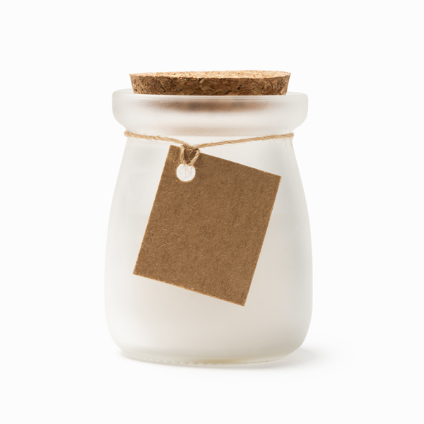 [VL1313] Vela aromática en recipiente SURNA de cristal y cartón