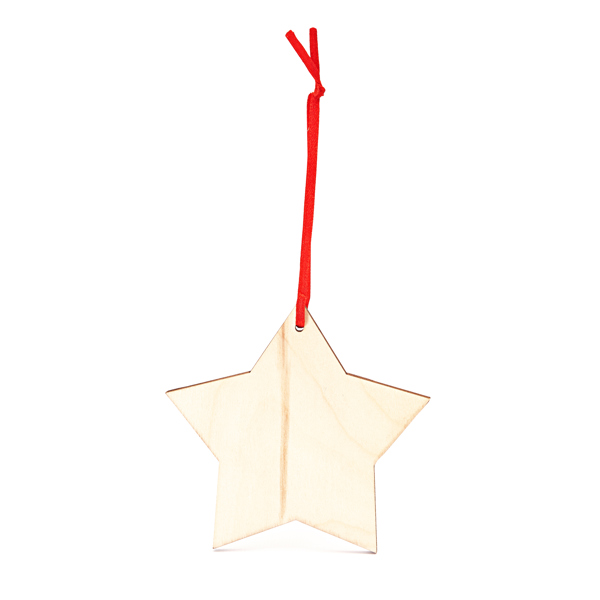 Adorno navideño JINGLE de madera