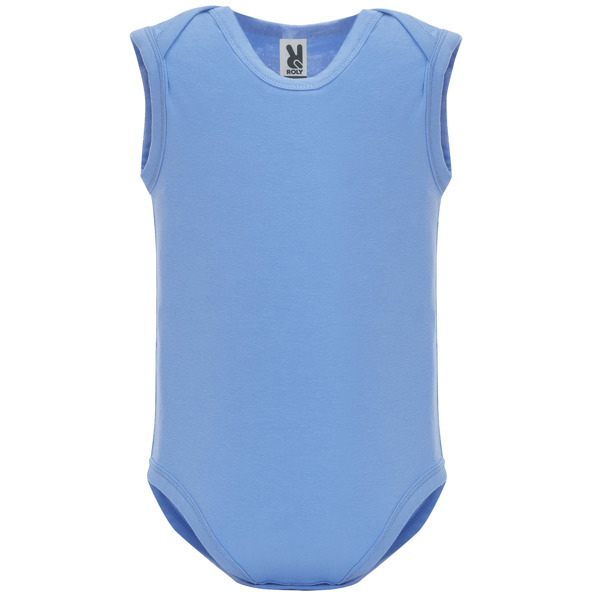 Body de bebé de tirantes de punto liso SWEET cuello redondo