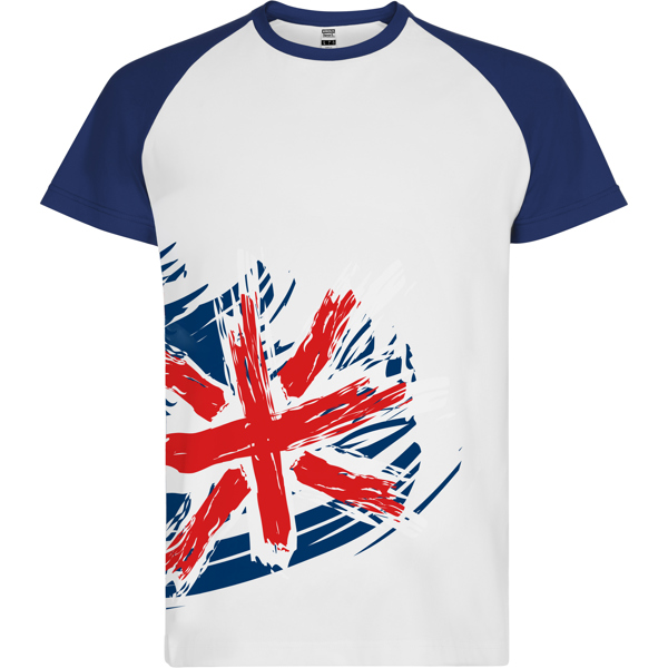 Camiseta de manga corta FORZA de algodón y poliéster cuello redondo
