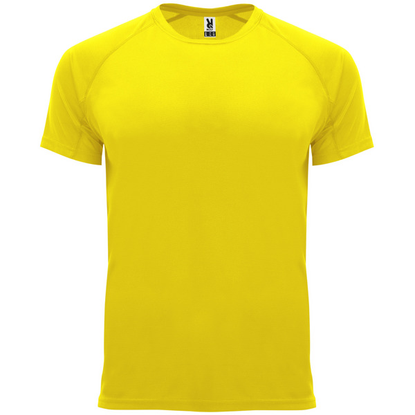 Camiseta técnica manga ranglán transpirable BAHRAIN cuello redondo