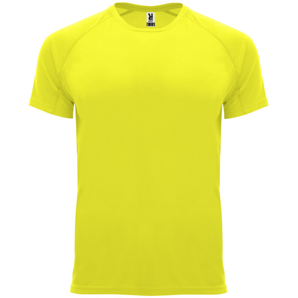 Camiseta técnica manga ranglán transpirable BAHRAIN cuello redondo