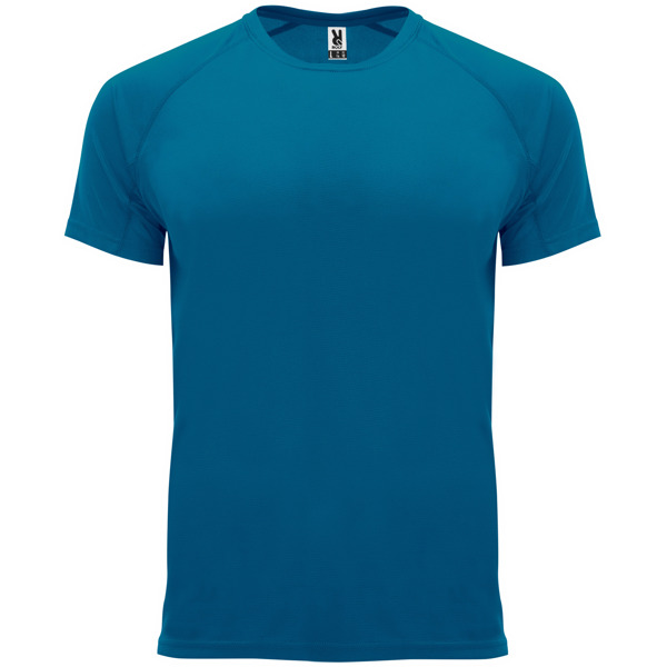 Camiseta técnica manga ranglán transpirable BAHRAIN cuello redondo