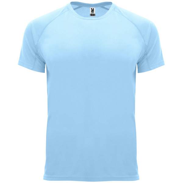 Camiseta técnica manga ranglán transpirable BAHRAIN cuello redondo