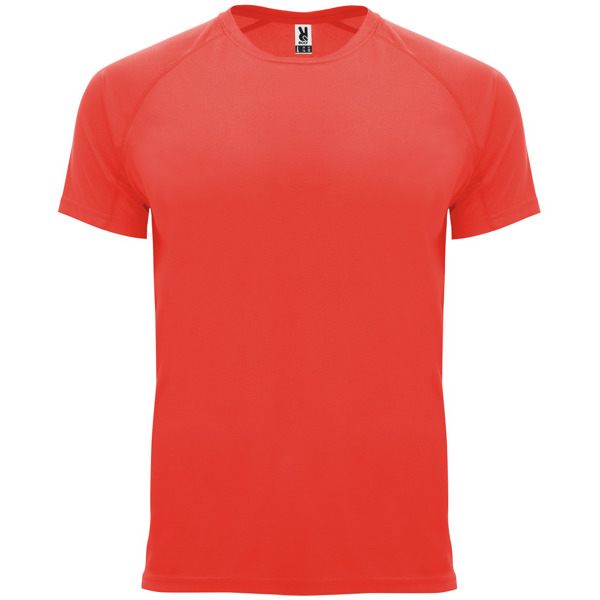 Camiseta técnica manga ranglán transpirable BAHRAIN cuello redondo
