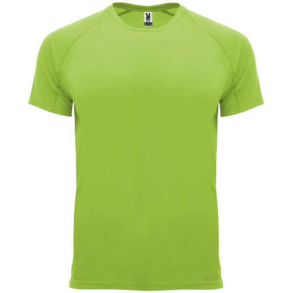 Camiseta técnica manga ranglán transpirable BAHRAIN cuello redondo