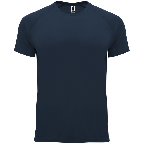 Camiseta técnica manga ranglán transpirable BAHRAIN cuello redondo