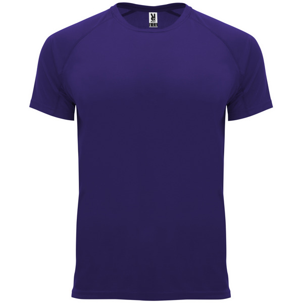 Camiseta técnica manga ranglán transpirable BAHRAIN cuello redondo