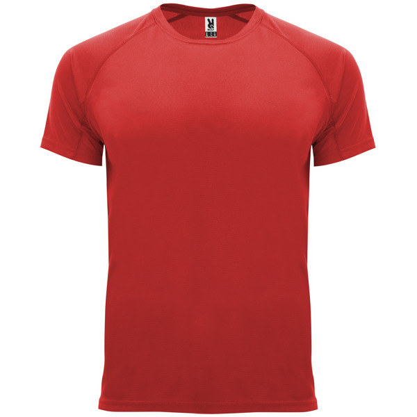 Camiseta técnica manga ranglán transpirable BAHRAIN cuello redondo