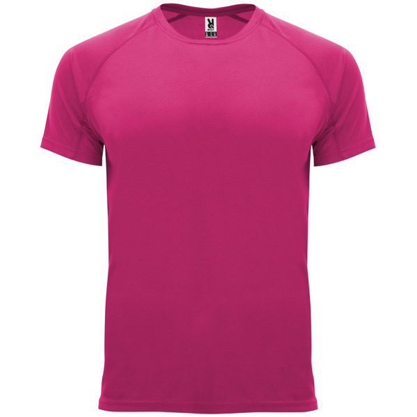 Camiseta técnica manga ranglán transpirable BAHRAIN cuello redondo