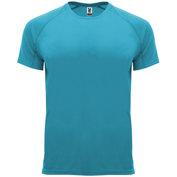 Camiseta técnica manga ranglán transpirable BAHRAIN cuello redondo