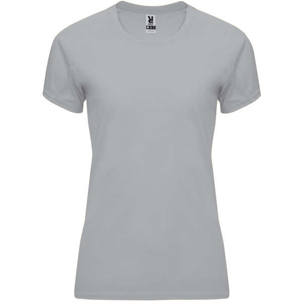 Camiseta técnica manga ranglán entallada transpirable BAHRAIN WOMAN cuello redondo