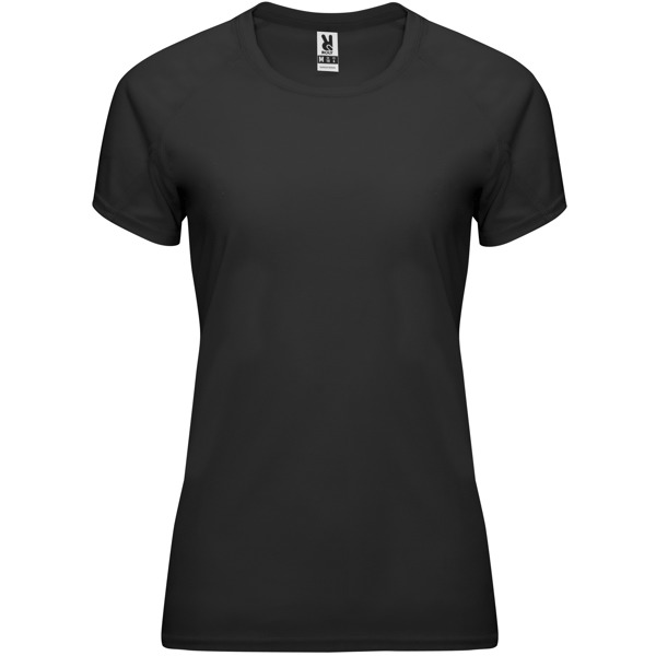 Camiseta técnica manga ranglán entallada transpirable BAHRAIN WOMAN cuello redondo
