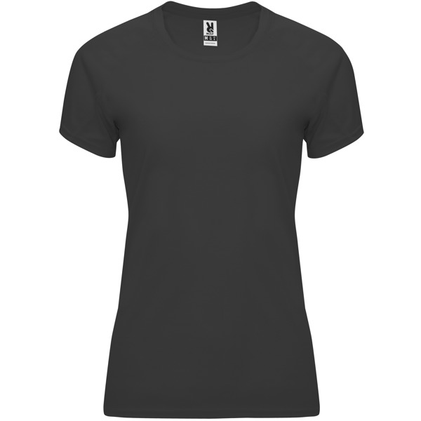 Camiseta técnica manga ranglán entallada transpirable BAHRAIN WOMAN cuello redondo