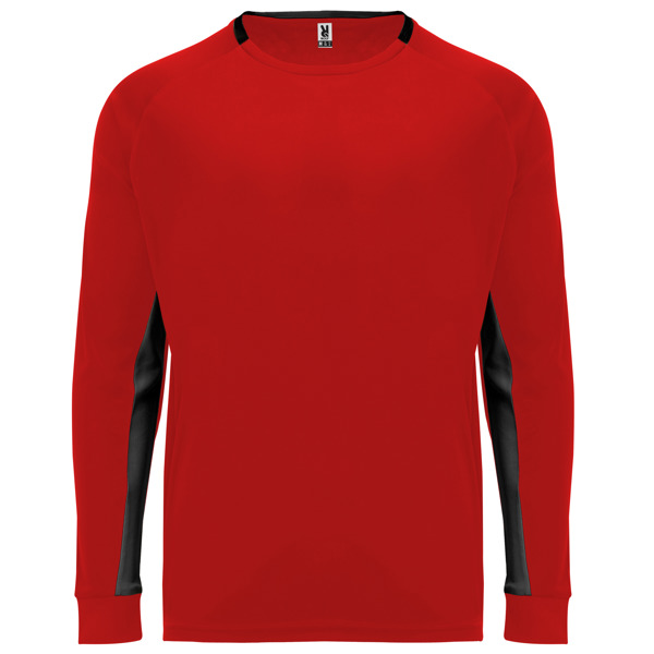 Camiseta manga larga ranglán transpirable PORTO manga ranglán