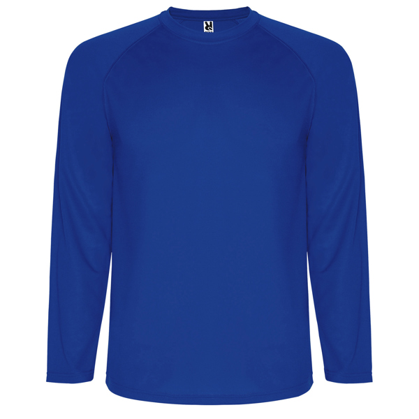 Camiseta técnica manga ranglán transpirable MONTECARLO L/S cuello redondo