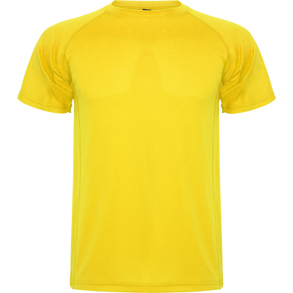 Camiseta técnica manga ranglán transpirable MONTECARLO cuello redondo