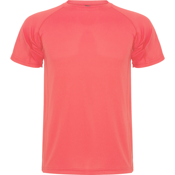 Camiseta técnica manga ranglán transpirable MONTECARLO cuello redondo