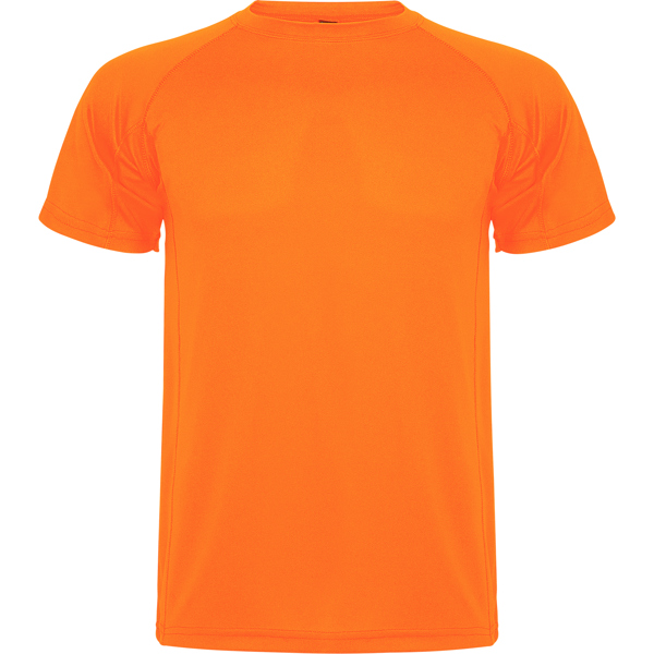 Camiseta técnica manga ranglán transpirable MONTECARLO cuello redondo