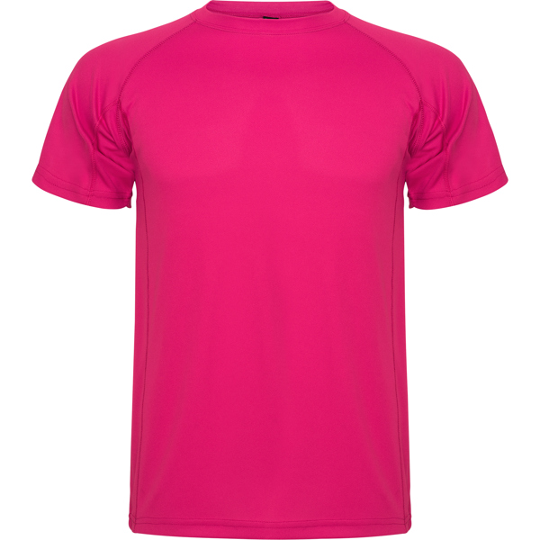 Camiseta técnica manga ranglán transpirable MONTECARLO cuello redondo