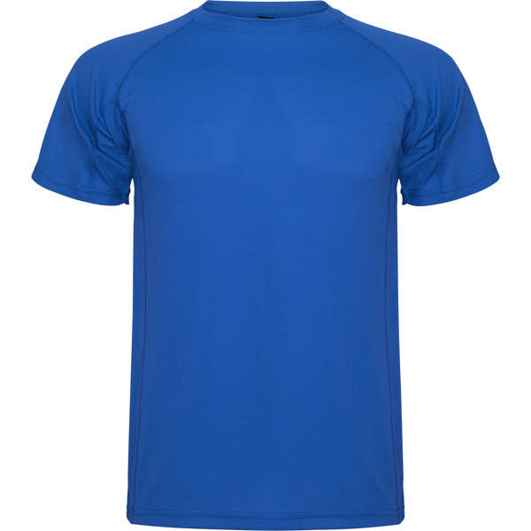Camiseta técnica manga ranglán transpirable MONTECARLO cuello redondo